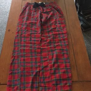 Plaid PJ Bottoms